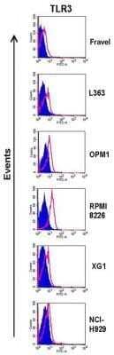 Flow Cytometry: TLR3 Antibody (40C1285.6) - Azide Free [NBP2-33263]