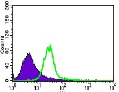 Flow Cytometry: TRAFD1 Antibody (8E6E7) - BSA Free [NBP2-37408]