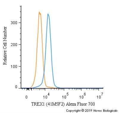 Flow Cytometry: TREX1 Antibody (41M5F2) - Azide and BSA Free [NBP2-80992]