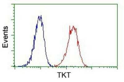Flow Cytometry: Transketolase Antibody (OTI5H3) - Azide and BSA Free [NBP2-74585]