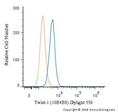Flow (Intracellular): Twist-1 Antibody (10E4E6) - BSA Free [NBP2-37364]