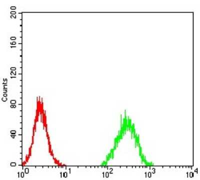Flow Cytometry: ZFP91 Antibody (7G11H2) - BSA Free [NBP2-61854]