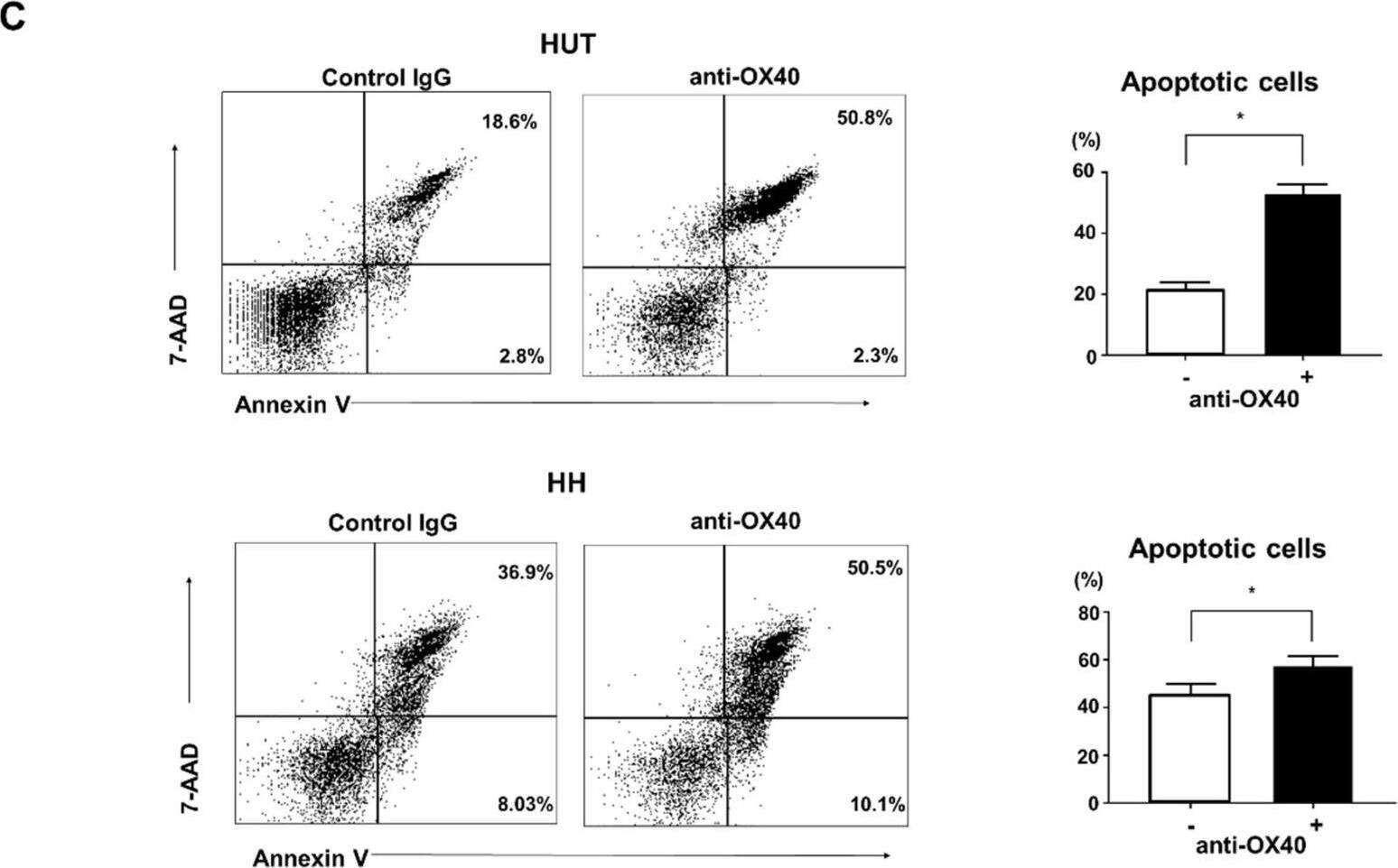 Detection of OX40/TNFRSF4 by Flow Cytometry