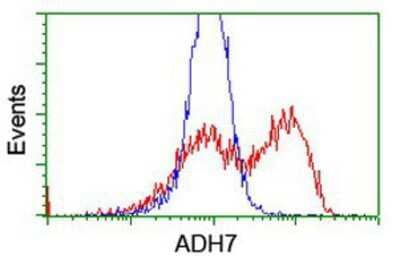 Flow Cytometry: alcohol dehydrogenase 7 Antibody (OTI2H10) [NBP2-03741]