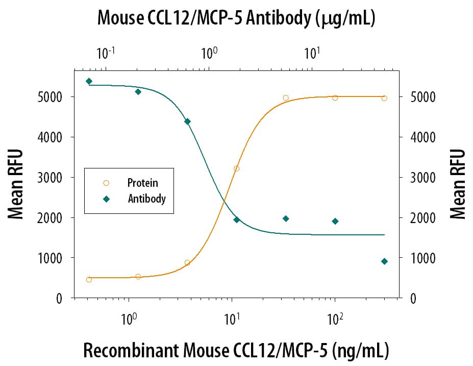 Chemotaxis Induced by CCL12/MCP‑5 and Neutral-ization by Mouse CCL12/ MCP‑5 Antibody.