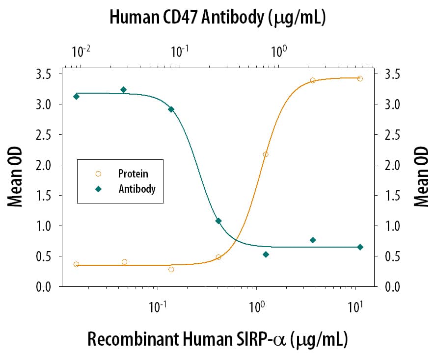 Cell Adhesion Mediated by SIRP alpha/CD172a and Neutral-ization by Human CD47 Antibody.