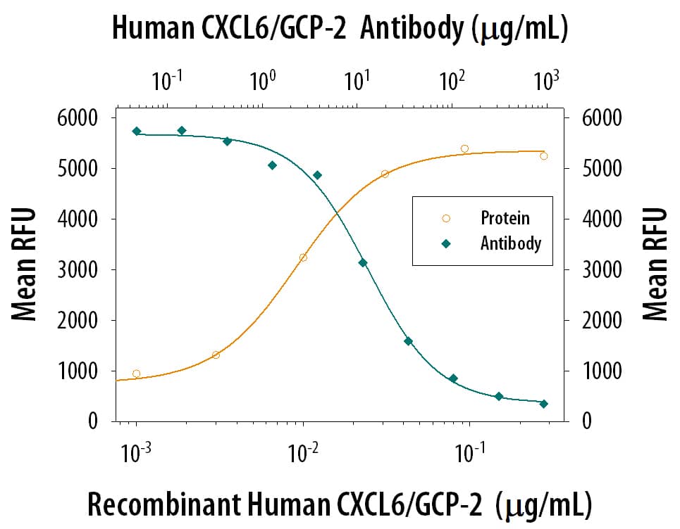 Chemotaxis Induced by CXCL6/GCP‑2 and Neutral-ization by Human CXCL6/ GCP‑2 Antibody.