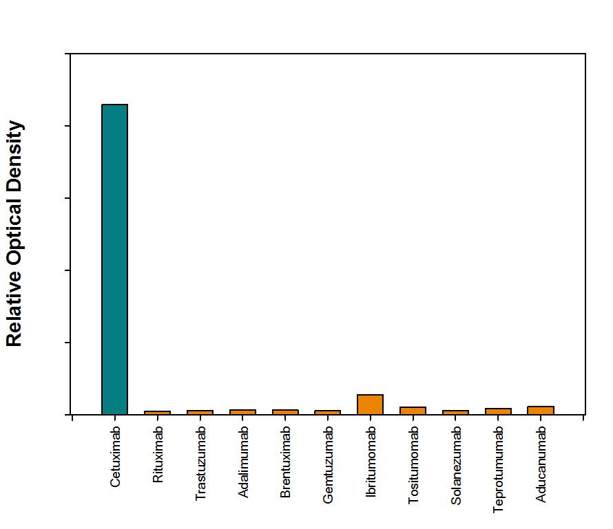 Specificity of Anti-Cetuximab (Anti-Idiotype) Antibody in Direct Antibody in ELISA