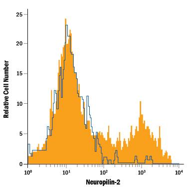 Detection of Neuropilin-2 antibody in bEnd.3 Mouse Cell Line antibody by Flow Cytometry.