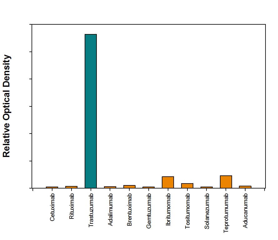 Specificity of Anti-Trastuzumab (Anti-Idiotype) Antibody in Direct Antibody in ELISA.