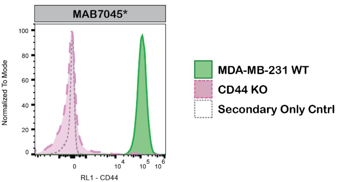 Detection of CD44 by Flow Cytometry.