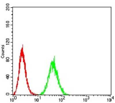 Flow Cytometry: beta-1,3-Glucuronyltransferase 1/B3GAT1 Antibody (3B8C12) - BSA Free [NBP2-61709]