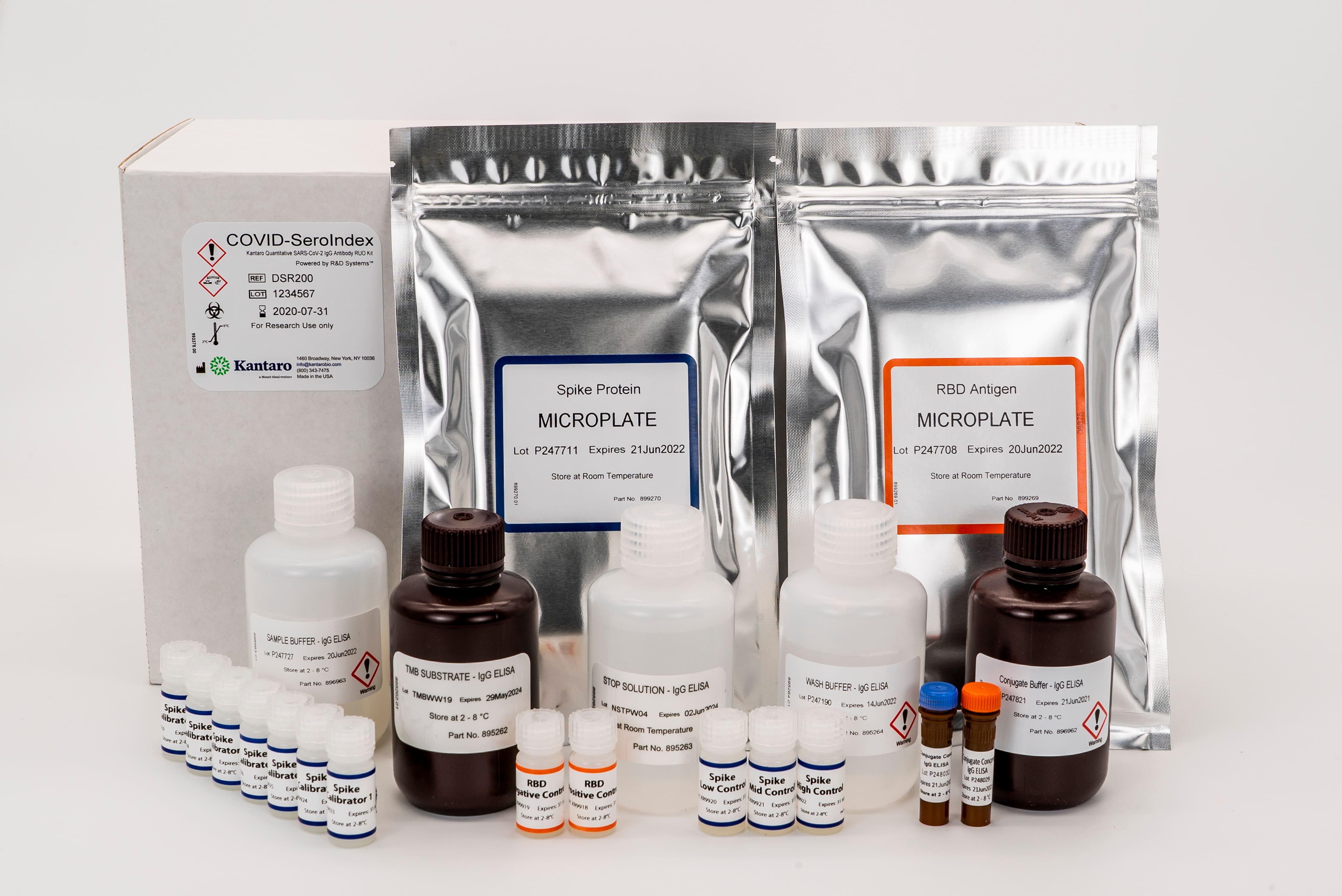 Kantaro Quantitative SARS-CoV-2 IgG Antibody RUO Test