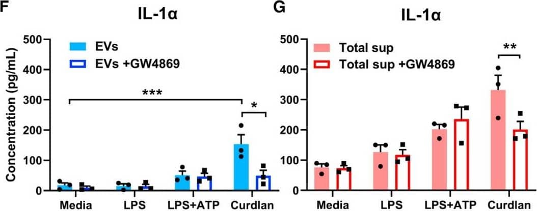 Detection of Mouse IL-1 beta/IL-1F2 by ELISA