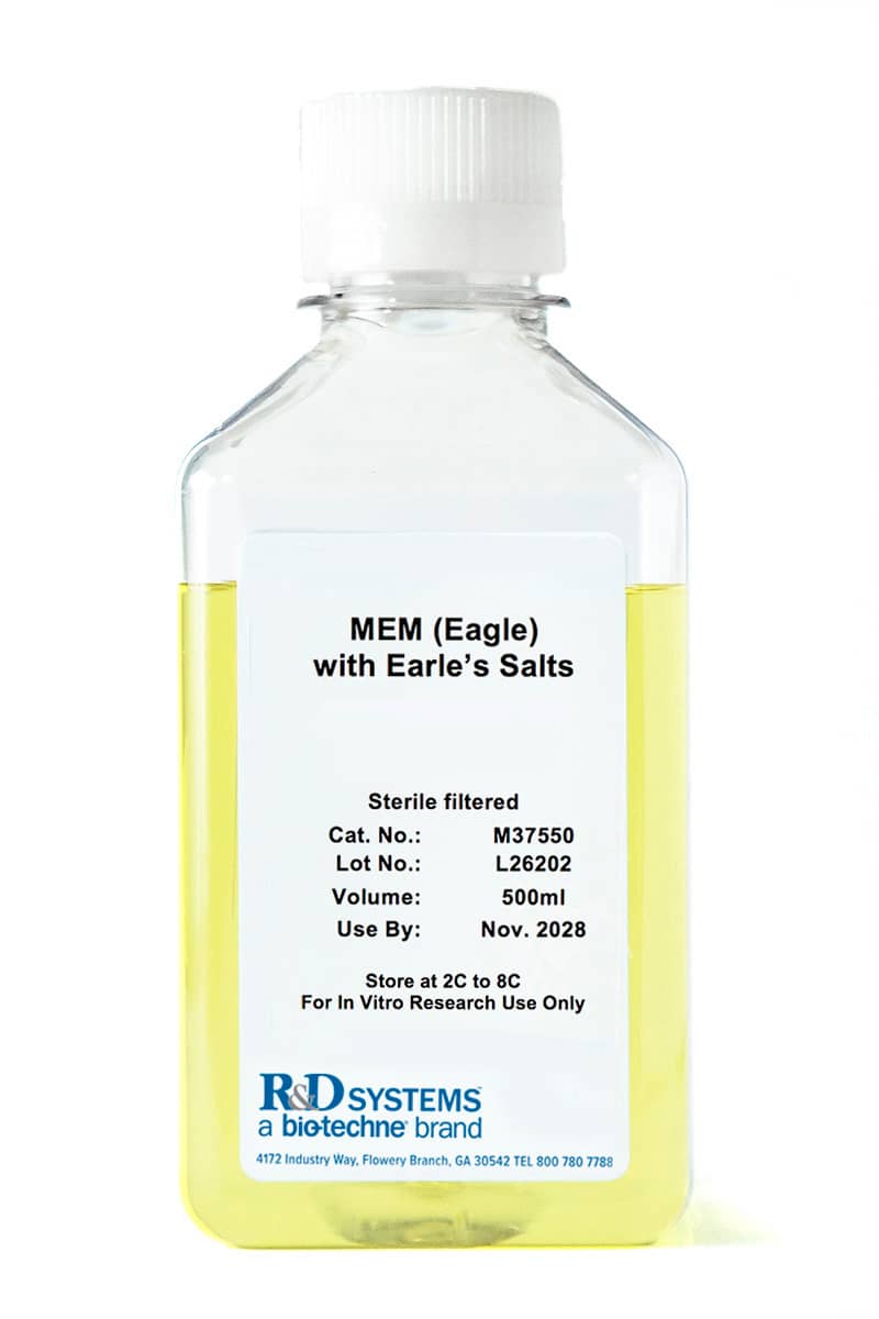 MEM (Earle's salts), no glutamine, no phenol red