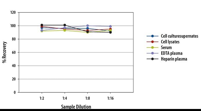 Human Eotaxin-3 ELISA Linearity