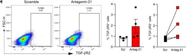 Detection of TGF-beta RII PE by Flow Cytometry