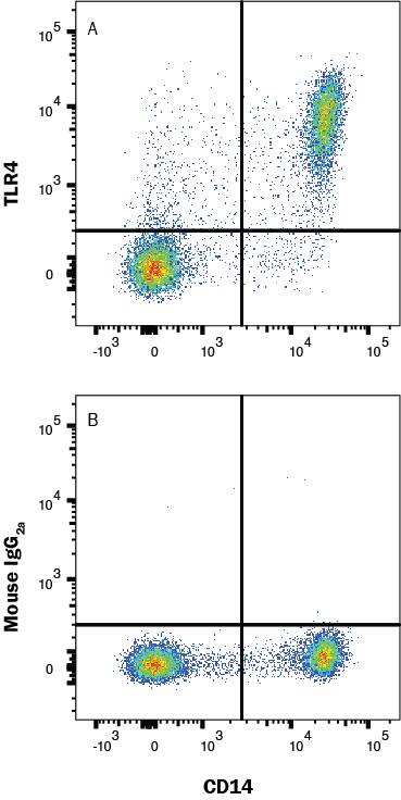 Detection of TLR4 in PBMC's by Flow Cytometry