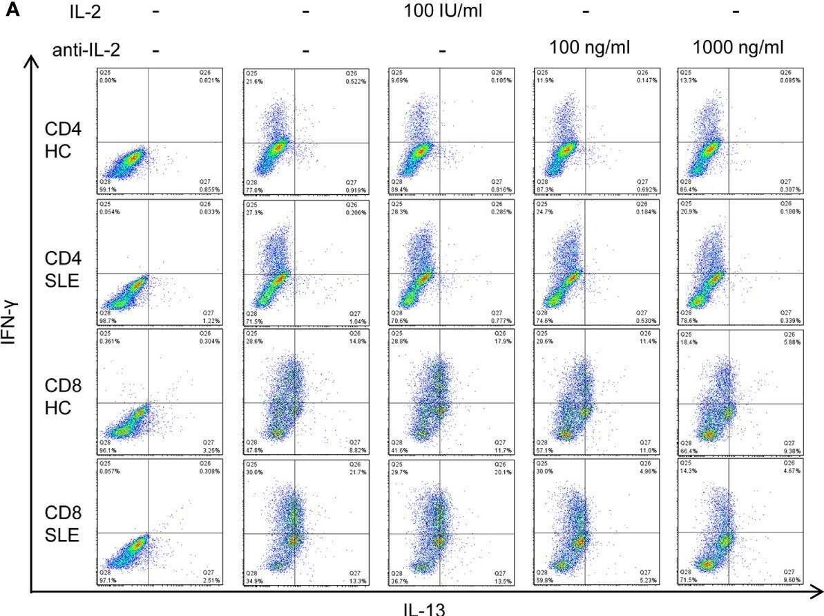 Detection of Human IL-2 by Flow Cytometry