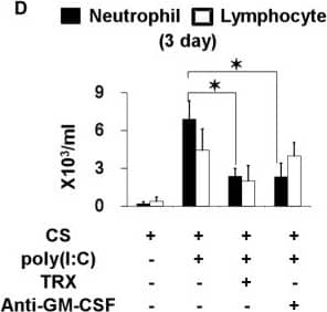 Detection of Mouse GM-CSF by In vivo assay