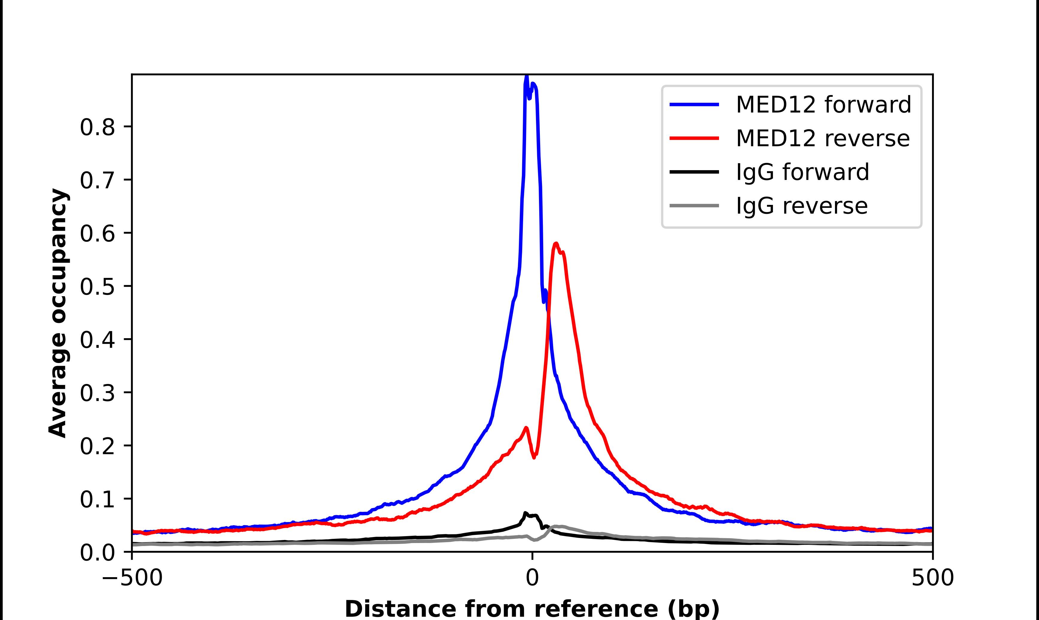 MED12 Antibody - BSA Free Chromatin Immunoprecipitation-exo-Seq: MED12 Antibody - BSA Free [NBP1-86669]