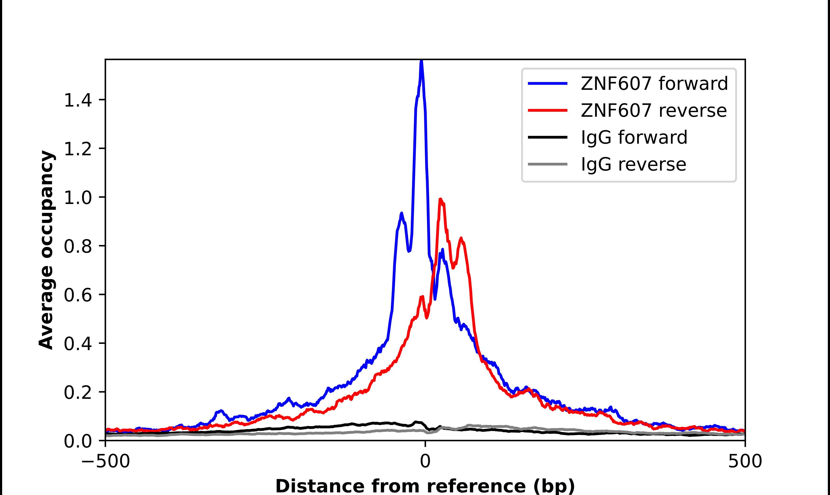 ZNF607 Antibody - BSA Free Chromatin Immunoprecipitation-exo-Seq: ZNF607 Antibody - BSA Free [NBP2-33736]