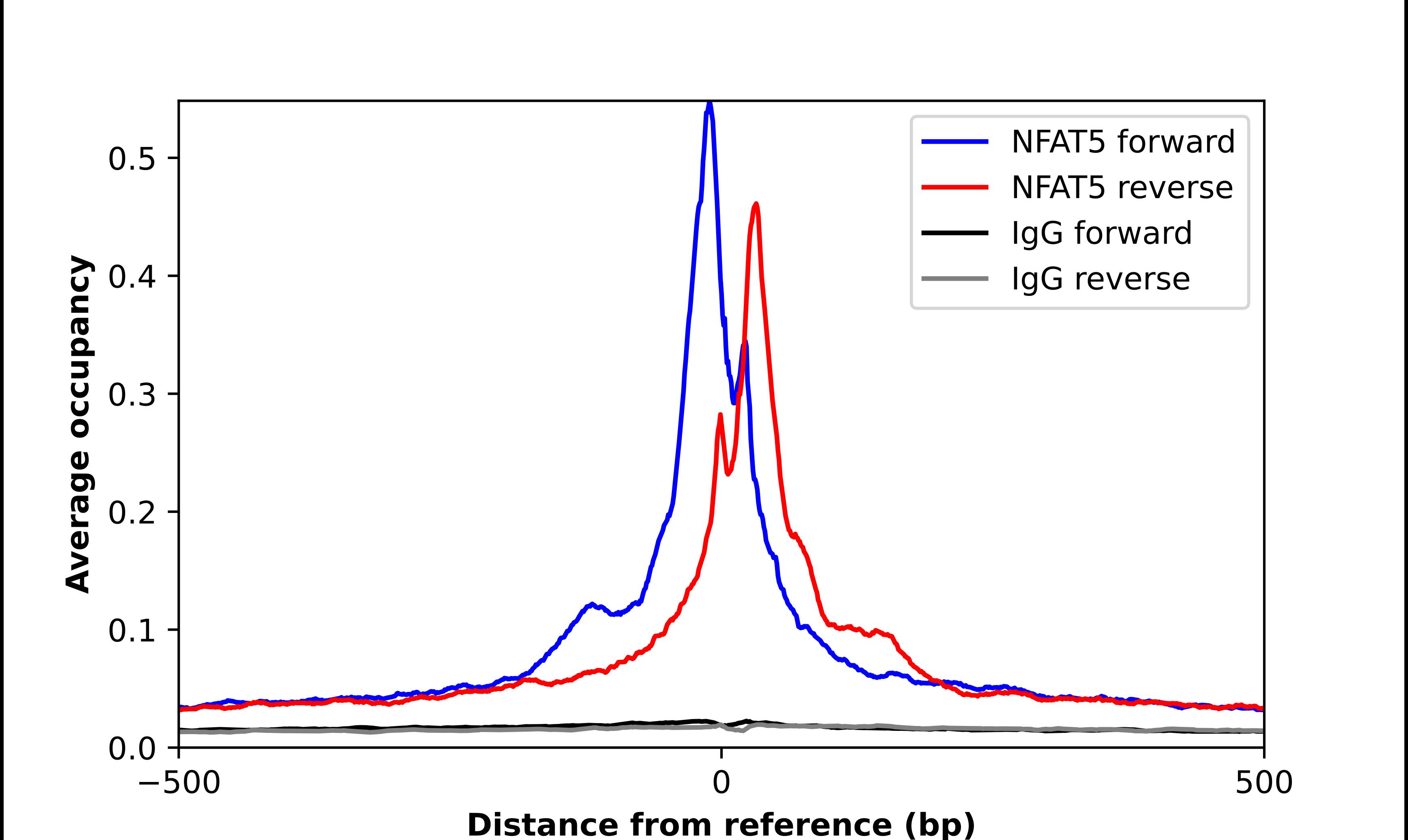 NFAT5 Antibody - BSA Free Chromatin Immunoprecipitation-exo-Seq: NFAT5 Antibody - BSA Free [NBP2-49612]