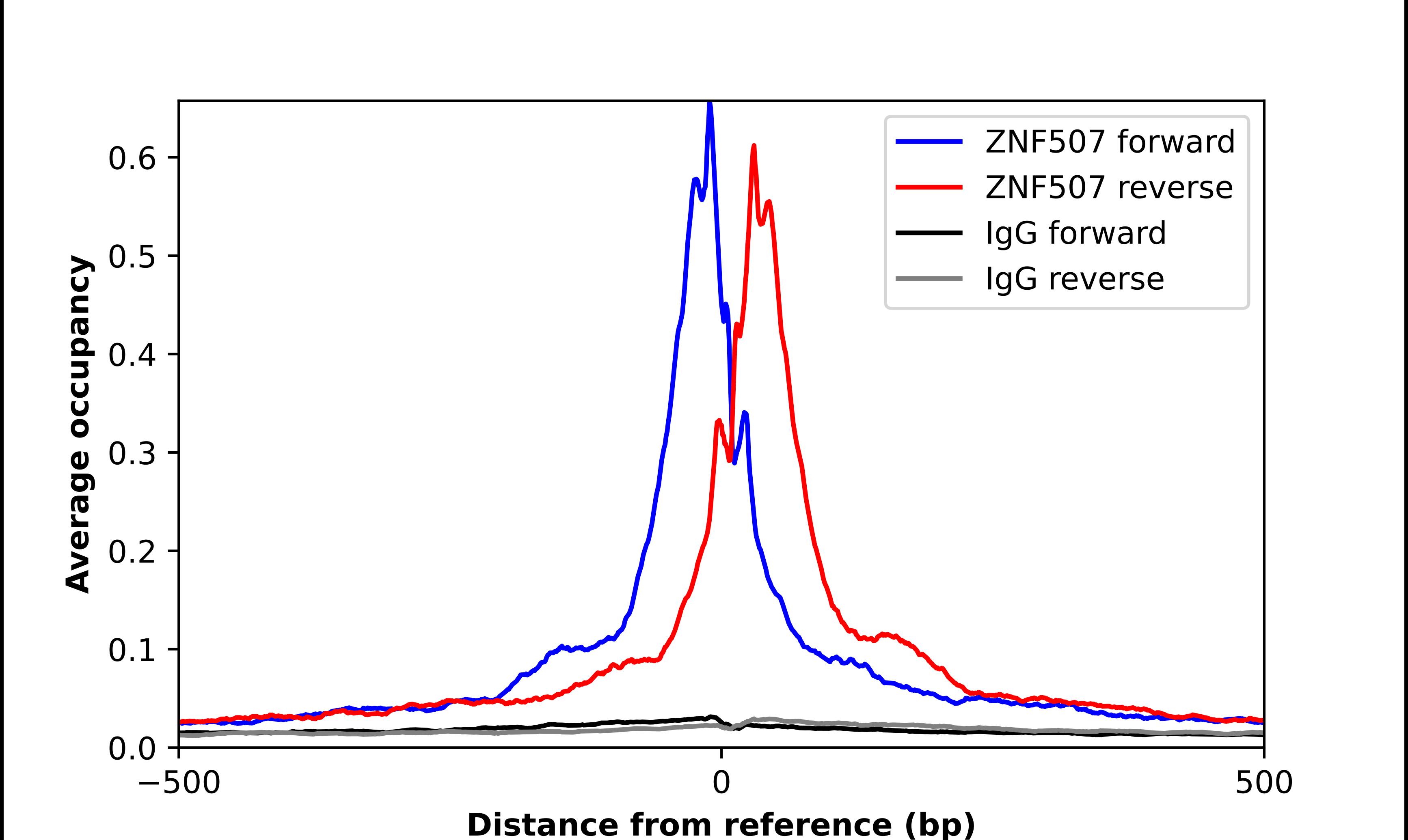 ZNF507 Antibody - BSA Free Chromatin Immunoprecipitation-exo-Seq: ZNF507 Antibody - BSA Free [NBP2-56219]