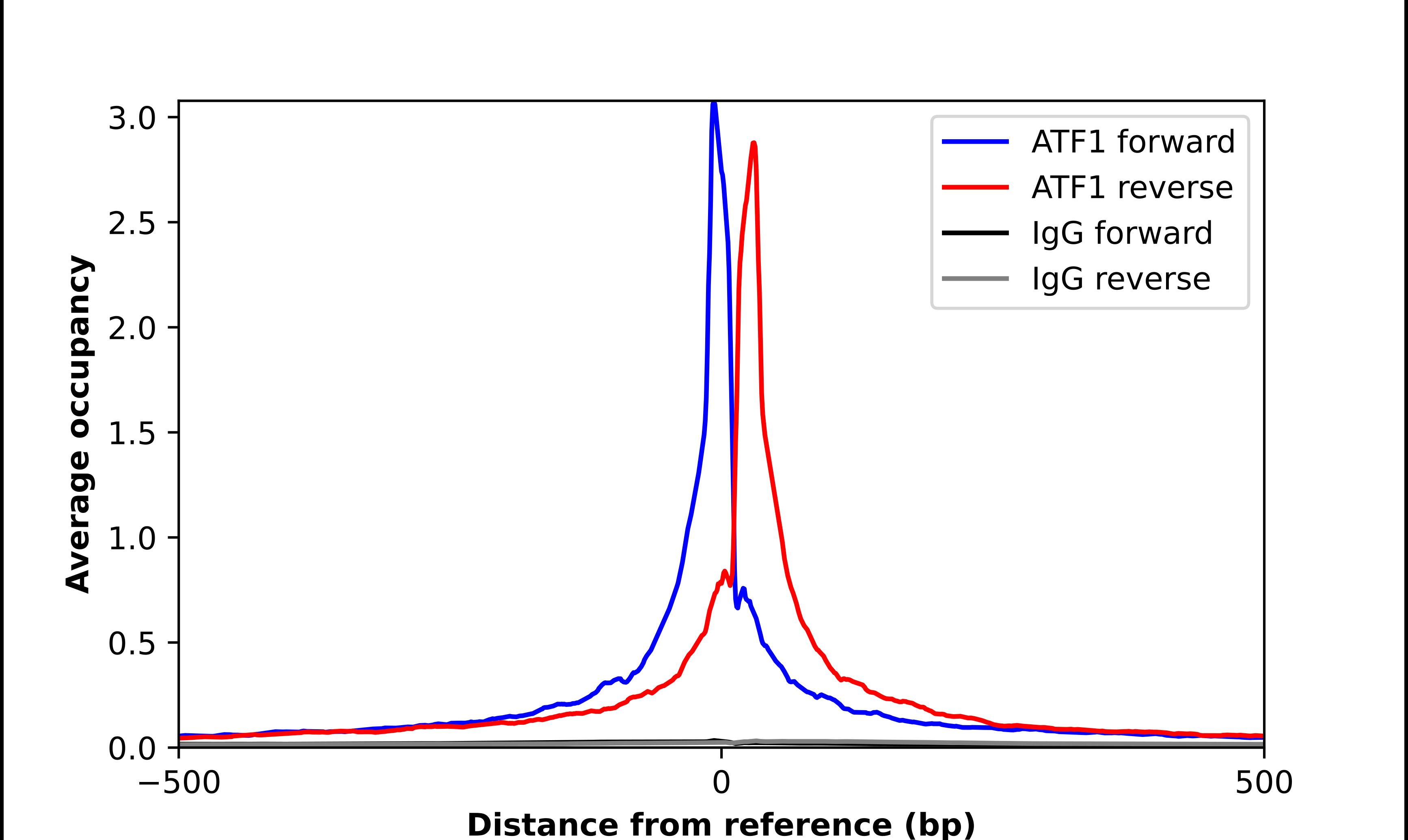 ATF1 Antibody - BSA Free Chromatin Immunoprecipitation-exo-Seq: ATF1 Antibody - BSA Free [NBP2-56846]