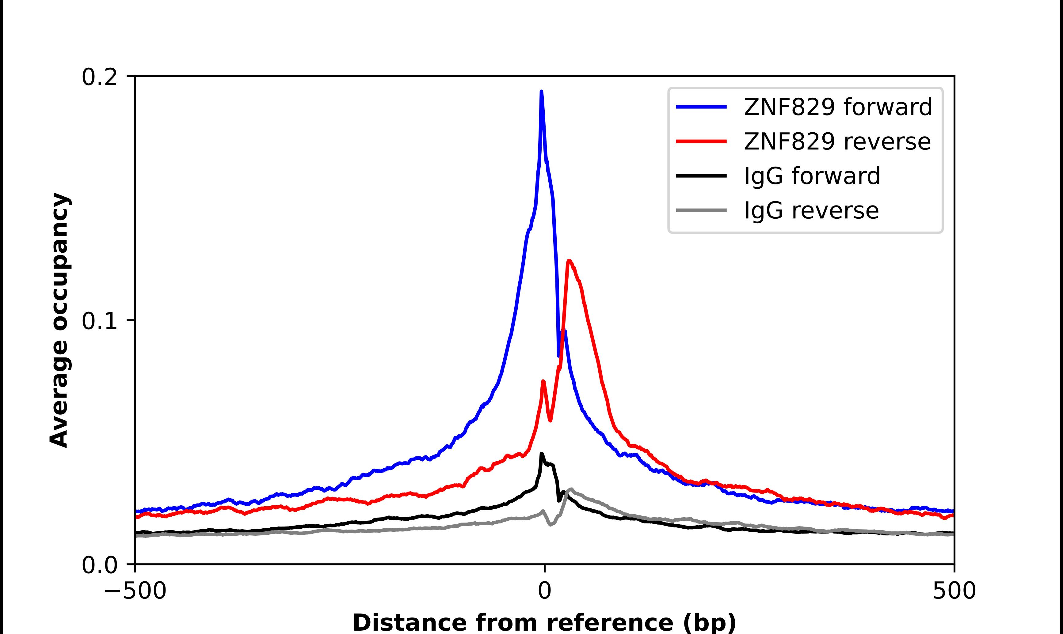 ZNF829 Antibody - BSA Free Chromatin Immunoprecipitation-exo-Seq: ZNF829 Antibody - BSA Free [NBP2-57673]