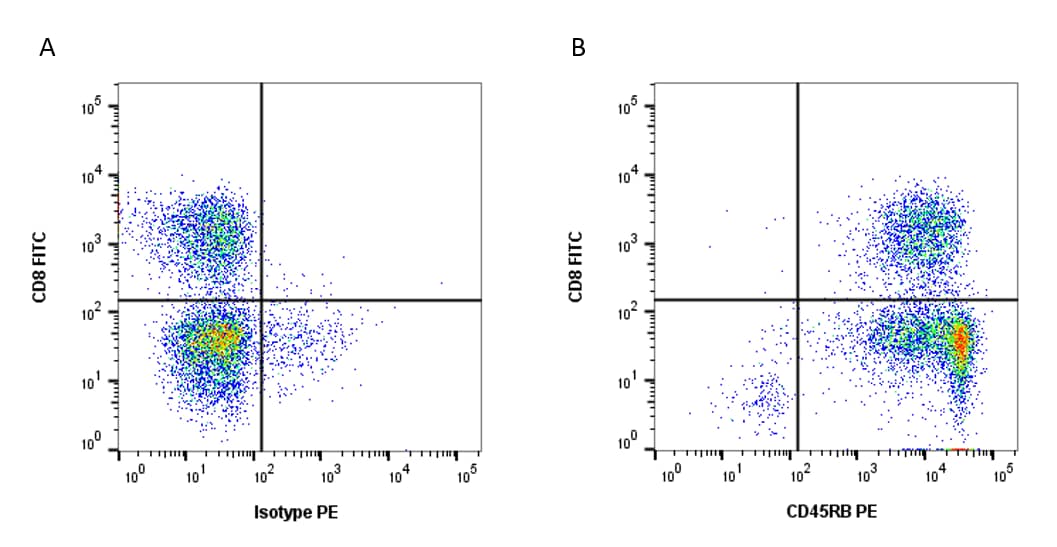 Goat anti-Mouse IgG (H+L) Secondary Antibody [PE] (Pre-adsorbed) Flow Cytometry: Goat anti-Mouse IgG (H+L) Secondary Antibody [PE] - (Pre-adsorbed) [NBP2-68560] -