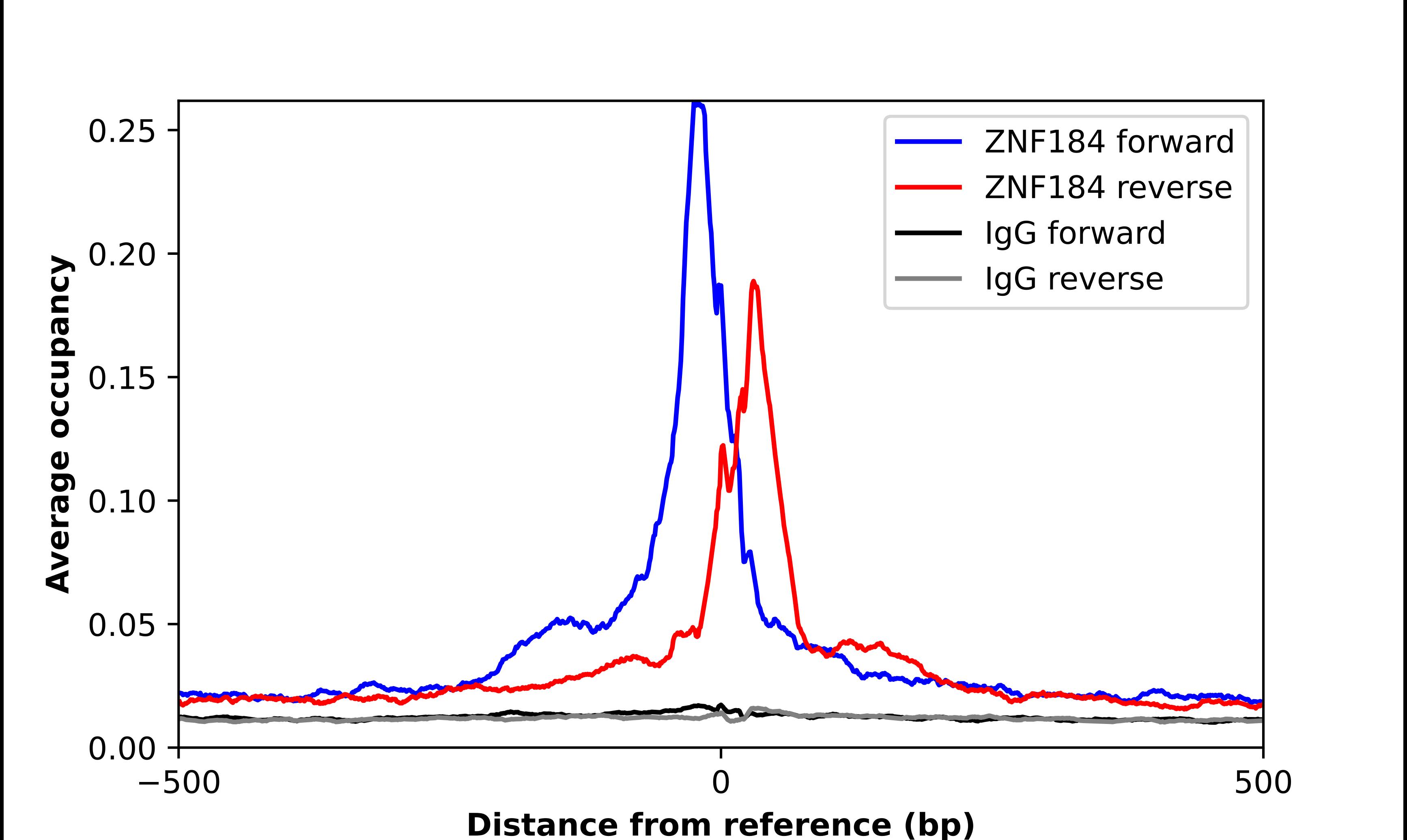 ZNF184 Antibody - BSA Free Chromatin Immunoprecipitation-exo-Seq: ZNF184 Antibody - BSA Free [NBP2-68823]
