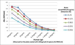 IgG Heavy Chain Antibody (RM116) - Azide and BSA Free