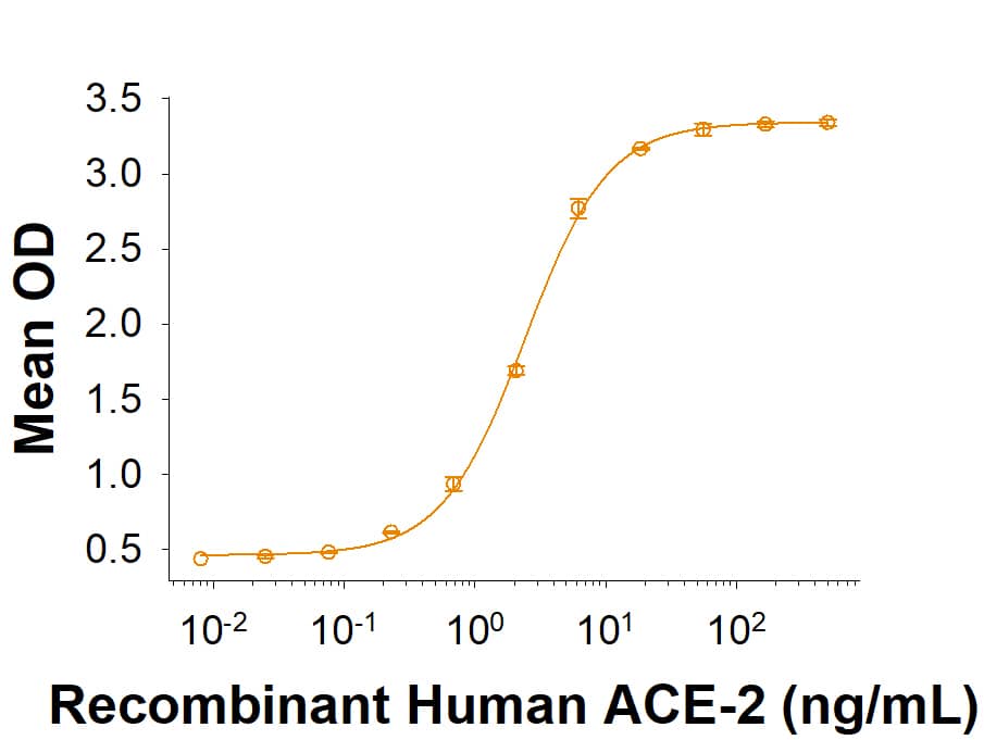 Recombinant SARS-CoV-2 Spike His-tag Protein Bioactivity