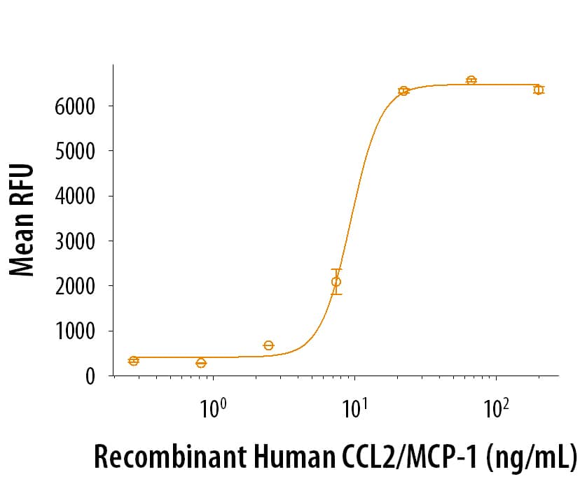 Recombinant Human CCL2/MCP-1 Protein Bioactivity