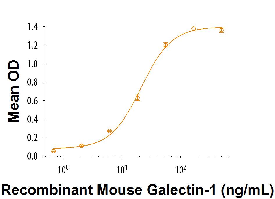 Recombinant Mouse CD69 Protein Binding Activity