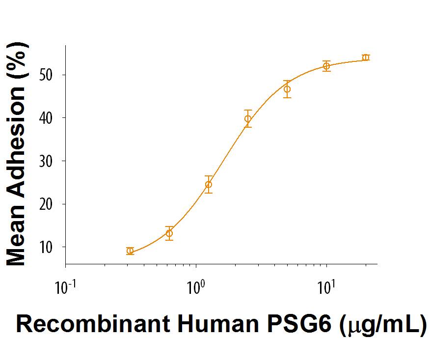 Recombinant Human PSG6 Protein Binding Activity