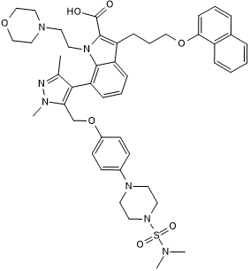 Selective, high affinity Mcl-1 inhibitor; proapoptotic