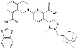 Potent and selective Bcl-xL inhibitor; antitumor and inducer of apoptosis