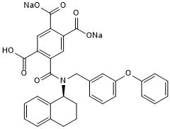 Selective, high affinity P2X3 and P2X2/3 antagonist; antinociceptive