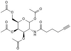 Alkyne containing monosaccharide building block; used in BOCTAG