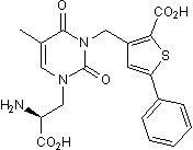 Potent kainate antagonist; displays selectivity for GluK1-containing receptors