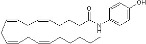 Anandamide transport inhibitor