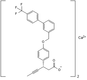 Potent FFA1 (GPR40) partial agonist