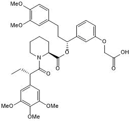 Selective binding ligand for FKBP12F36V