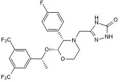 Potent long-acting hNK1 antagonist