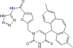 Selective and competitive P2Y2 antagonist