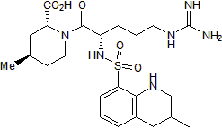 Potent thrombin inhibitor