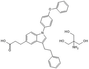 Potent and selective cytosolic phospholipase A2 alpha (cPLA2&#945;) inhibitor; active in vivo; orally bioavailable