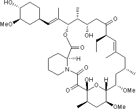 Calcineurin phosphatase inhibitor; analog of FK 506 (Cat. No. 3631)